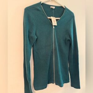 NET| Guess Emerald Green Ripped Sweater